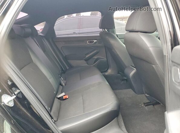 2HGFE2F51PH547831 2023 HONDA CIVIC Black Rear seats view
