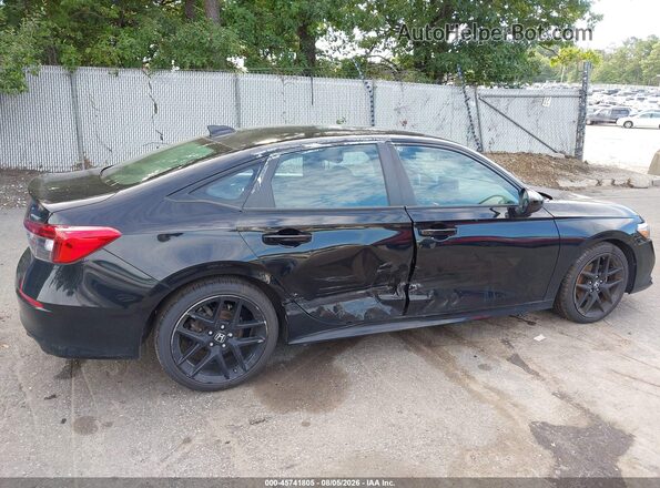 2HGFE2F51PH552320 2023 HONDA CIVIC Black Widok z przodu