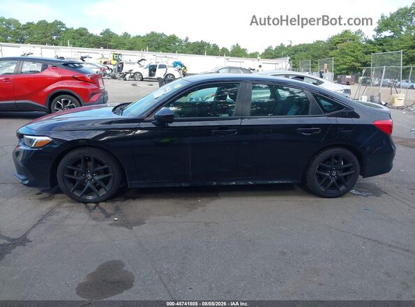 2HGFE2F51PH552320 2023 HONDA CIVIC Black Widok wnętrza 360 stopni