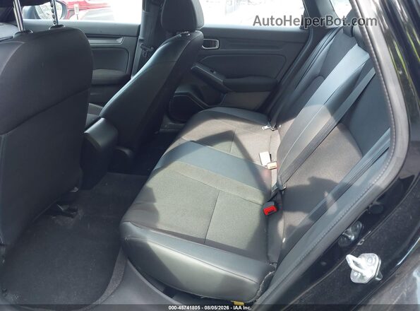 2HGFE2F51PH552320 2023 HONDA CIVIC Black Widok naklejki z numerem VIN