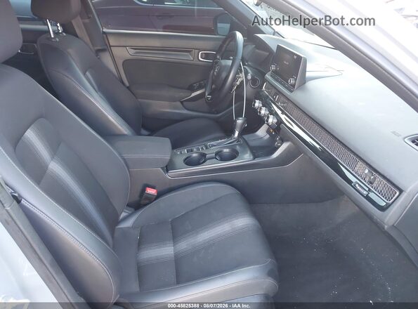 2HGFE2F51PH556819 2023 HONDA CIVIC Gray Вид салону спереду