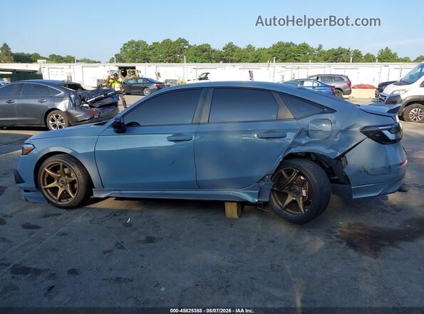 2HGFE2F51PH556819 2023 HONDA CIVIC Gray Панорамний вид салону 360°
