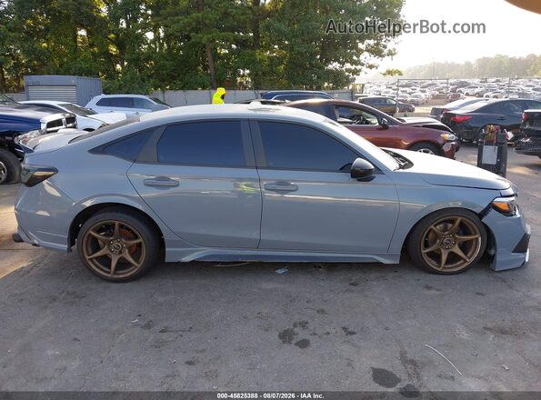 2HGFE2F51PH556819 2023 HONDA CIVIC Gray Вид задньої частини салону