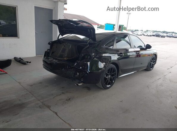 2HGFE2F51PH563267 2023 HONDA CIVIC Black Trasero derecho