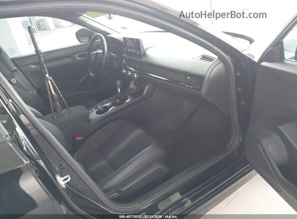 2HGFE2F51PH563267 2023 HONDA CIVIC Black Vista interior delantera