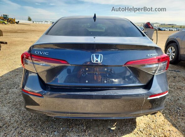 2HGFE2F51RH110608 2024 HONDA CIVIC Black უკანა ხედი