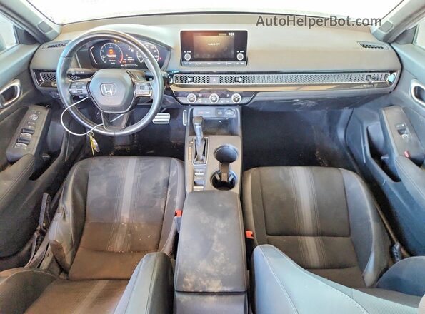 2HGFE2F51RH514783 2024 HONDA CIVIC Gray Dashboard view