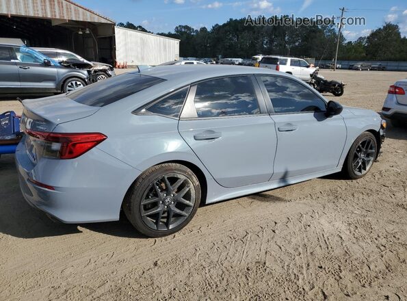 2HGFE2F51RH524858 2024 HONDA CIVIC Silver Widok z tyłu