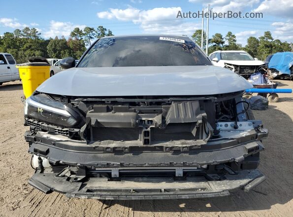 2HGFE2F51RH524858 2024 HONDA CIVIC Silver Widok wnętrza z tyłu