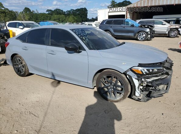 2HGFE2F51RH524858 2024 HONDA CIVIC Silver Widok wnętrza z przodu