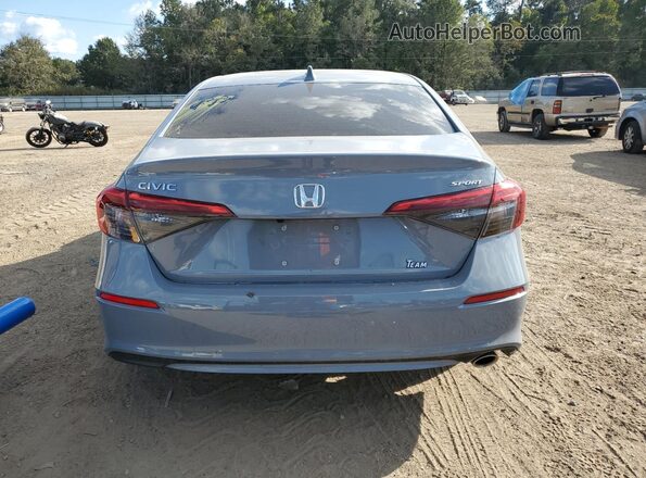 2HGFE2F51RH524858 2024 HONDA CIVIC Silver Widok naklejki z numerem VIN