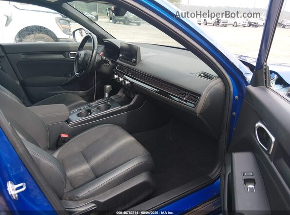 2HGFE2F51RH546651 2024 HONDA CIVIC Blue Вид салону спереду