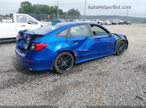 2HGFE2F51RH546651 2024 HONDA CIVIC Blue Задня права чверть