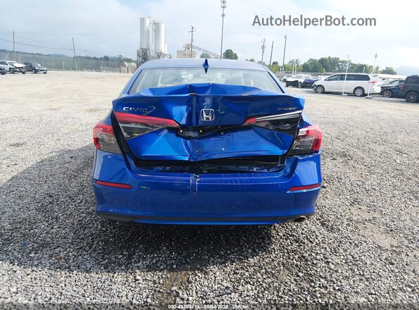 2HGFE2F51RH546651 2024 HONDA CIVIC Blue Вид спереду