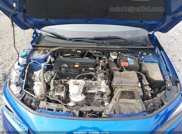 2HGFE2F51RH546651 2024 HONDA CIVIC Blue Вид ззаду