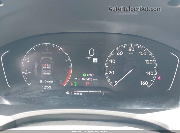 2HGFE2F51RH546651 2024 HONDA CIVIC Blue Вид задніх сидінь