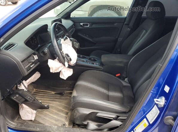 2HGFE2F51RH555981 2024 HONDA CIVIC Blue Front interior view
