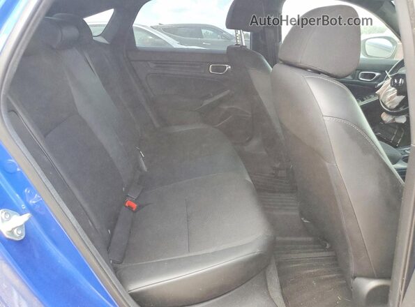 2HGFE2F51RH555981 2024 HONDA CIVIC Blue Rear seats view