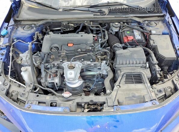 2HGFE2F51RH555981 2024 HONDA CIVIC Blue Rear interior view