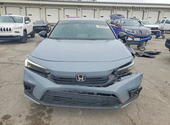 2HGFE2F51RH586812 2024 HONDA CIVIC Gray Вид спереду