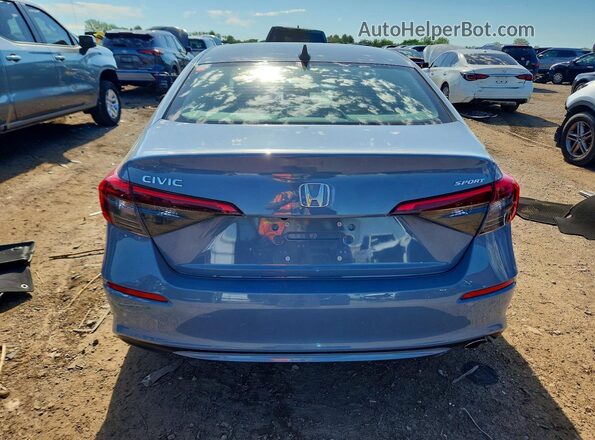 2HGFE2F51RH595915 2024 HONDA CIVIC Silver Widok z tyłu