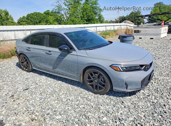 2HGFE2F51SH523117 2025 HONDA CIVIC Gray Przód prawy