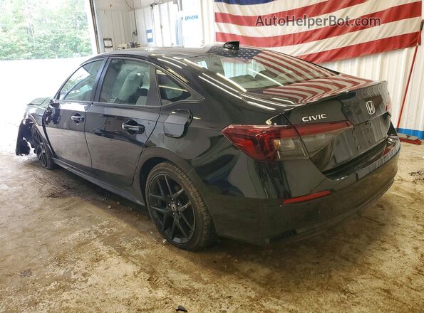 2HGFE2F51SH536546 2025 HONDA CIVIC Black Trasero izquierdo