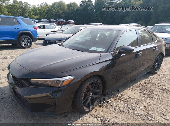 2HGFE2F51SH550026 2025 HONDA CIVIC Black Front left