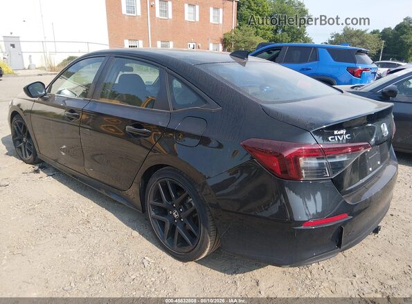 2HGFE2F51SH550026 2025 HONDA CIVIC Black Rear left