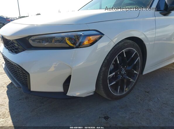 2HGFE2F51SH575377 2025 HONDA CIVIC White წინა ხედი