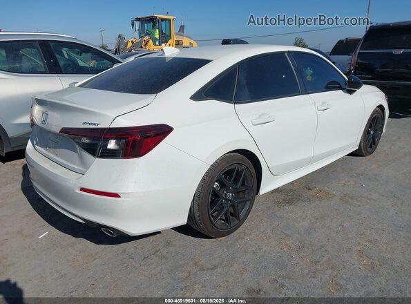 2HGFE2F51SH575377 2025 HONDA CIVIC White უკანა მარჯვენა