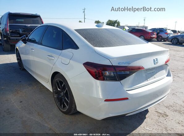 2HGFE2F51SH575377 2025 HONDA CIVIC White უკანა მარცხენა