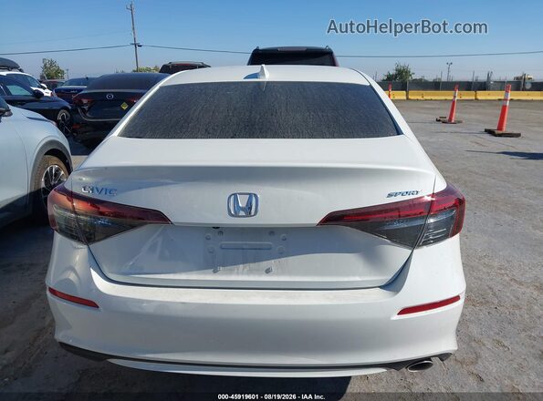 2HGFE2F51SH575377 2025 HONDA CIVIC White 
