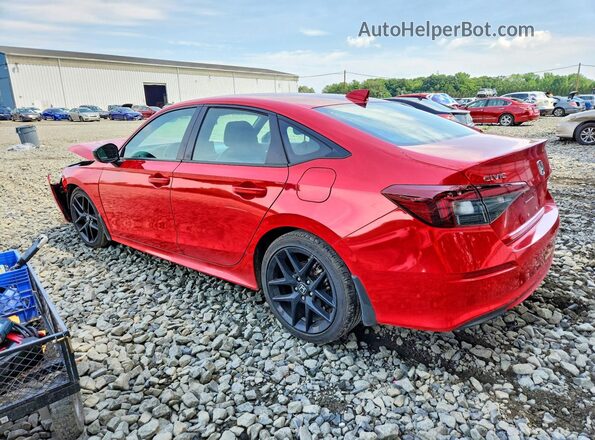 2HGFE2F51SH575847 2025 HONDA CIVIC Красный Задняя левая четверть