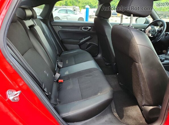 2HGFE2F51SH575847 2025 HONDA CIVIC Красный Вид задних сидений