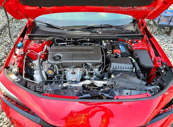 2HGFE2F51SH575847 2025 HONDA CIVIC Красный Вид задней части салона