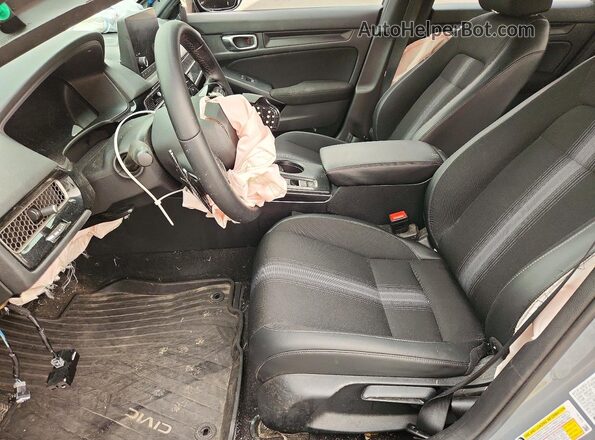 2HGFE2F51SH578392 2025 HONDA CIVIC Gray Widok wnętrza z przodu
