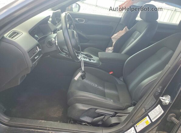 2HGFE2F51SH578635 2025 HONDA CIVIC Black Սալոնի դիմացի տեսք