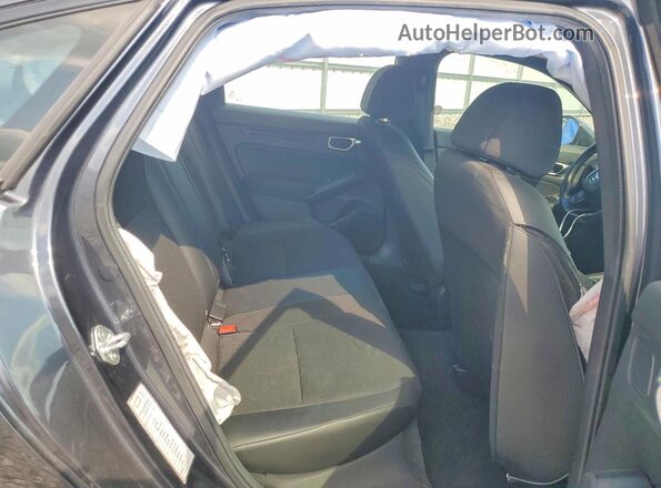 2HGFE2F51SH578635 2025 HONDA CIVIC Black Հետևի նստատեղերի տեսք