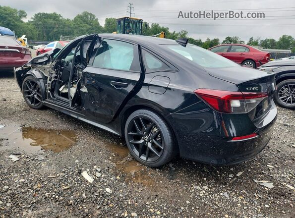 2HGFE2F51SH594334 2025 HONDA CIVIC Black Rear left