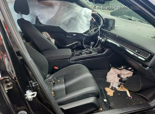 2HGFE2F51SH594334 2025 HONDA CIVIC Black Front interior view