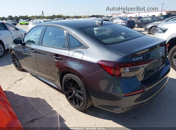 2HGFE2F51SH603596 2025 HONDA CIVIC Gray Հետևի ձախ