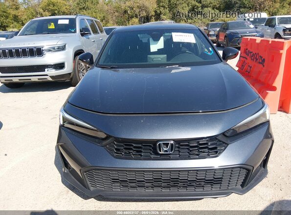 2HGFE2F51SH603596 2025 HONDA CIVIC Gray Սարքավորումների վահանակի տեսք