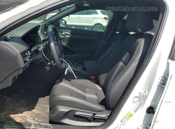 2HGFE2F51TH549220 2026 HONDA CIVIC Белый Вид салона спереди