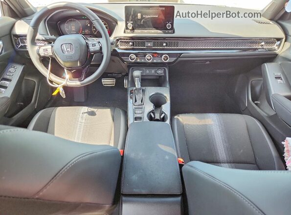 2HGFE2F51TH566874 2026 HONDA CIVIC Gray Dashboard view