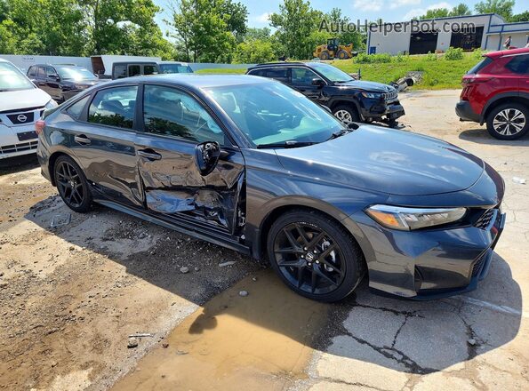 2HGFE2F51TH566874 2026 HONDA CIVIC Gray Front right