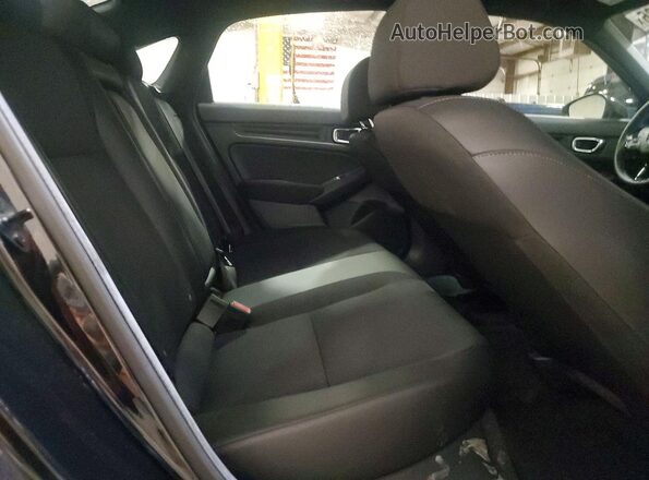 2HGFE2F51TH587403 2026 HONDA CIVIC Black Հետևի նստատեղերի տեսք