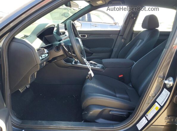 2HGFE2F51TH601171 2026 HONDA CIVIC Gray Вид салону спереду