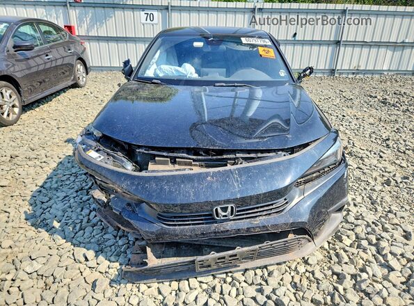 2HGFE2F52NH521591 2022 HONDA CIVIC Black Front view