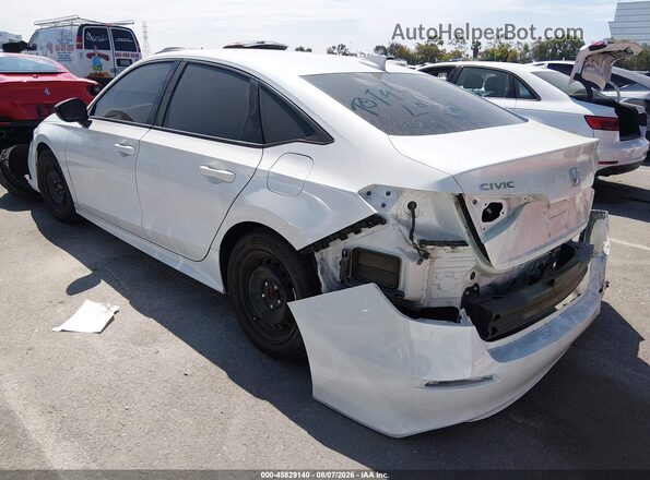 2HGFE2F52NH525835 2022 HONDA CIVIC White უკანა მარცხენა